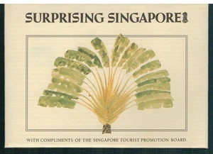 Folder Vintage Surprising Singapore con 5 cartoline "Angoli di Singapore" - Foto 1 di 6