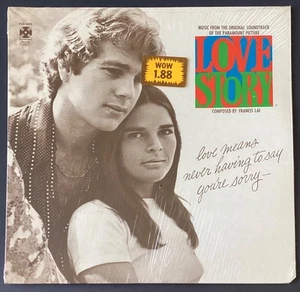 LOVE STORY~MacGraw/O'Neal/Francis Lai *SEALED* Orig 1970 JAZZ Soundtrack LP NEW - Picture 1 of 10