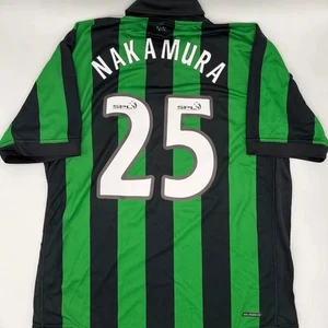 Camiseta deportiva de fútbol rara XL Nakamura #25 Celtic 2006/2007/2008 visitante original Nike de colección - Imagen 1 de 9