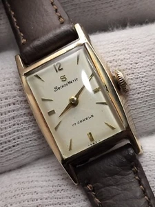 Reloj de mujer vintage SEIKO Merit RELLENO DE ORO 14K enrollado a mano 17 joyas, funcionando - Imagen 1 de 13
