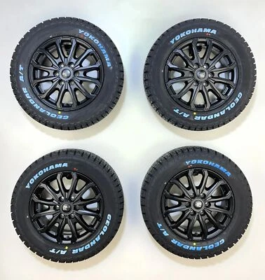 Ford Transit VW Bus Neu 6,5x16 MSW 48 Schwarz Matt 215/65R16 Ganzjahresreifen - Bild 1 von 4