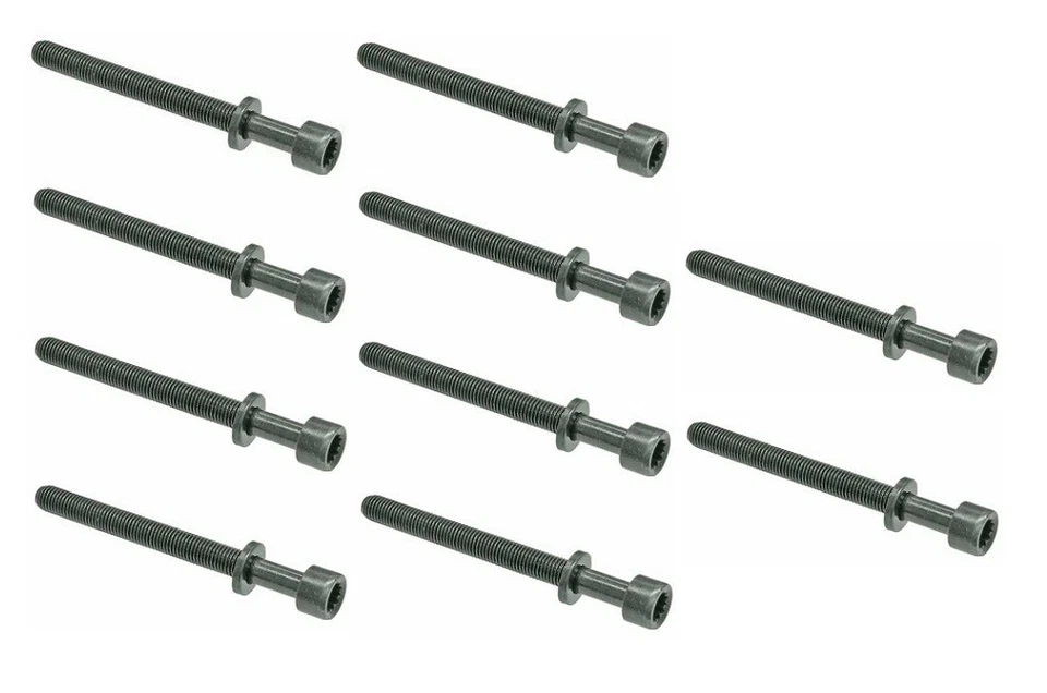 Juego de 10 pernos de culata (11 X 119 mm) VICTOR REINZ para Volkswagen totalmente nuevos Foto 1 de 1