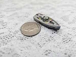 Micro Machines Military PT Patrol Boat Ship #119 White Gray Red - Picture 1 of 5