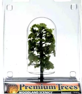 Woodland Scenics Premium Trees TR1618 Basswood - 4" 10.2cm - Picture 1 of 1