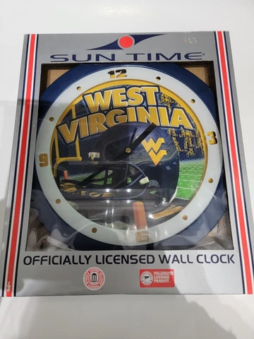 West Virginia University Mountaineers Football Wall Clock Cover