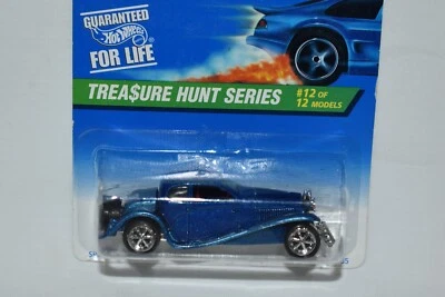 Hot Wheel 1:64 Treasure Hunt 1996 37 BUGATTI - Image 1 of 4