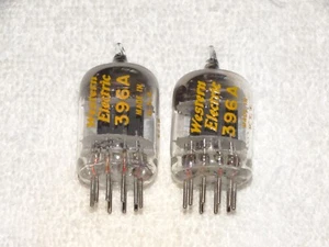2 x 396A (5670) Western Electric Tubes*Very Strong Matched(11%) pair#14p - Picture 1 of 4