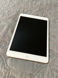 Apple iPad Mini 1st Gen 16GB Wi-Fi Only White Silver Model A1432 - Picture 1 of 5