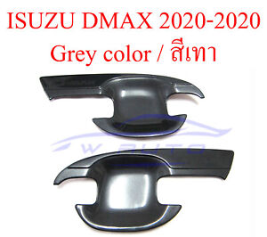2 Doors Handle Bowl Cover Grey For Isuzu Dmax D-max Pickup Blade 2020 2021