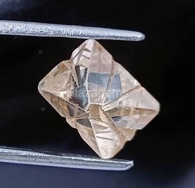 5.25 Ct F-Color Diamond Colorless Certified Raw CVD Loose FL Clarity Gems 4AUM - Image 1 of 4