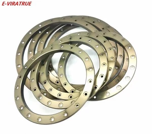 Alu outer&Inner Lock Ring for PRO-Line MX43 Tire For XMAXX/XRT/Kraton 1/5 8pcs - Picture 1 of 5