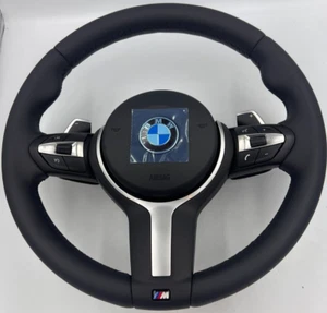 BMW M SPORT LENKRAD VIBRO HEIZUNG  F10 F11 F01 F02 F06 F12 F07 - Picture 1 of 13