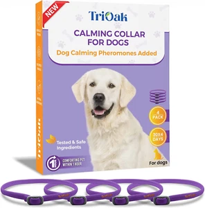 4 Pack Calming Collar for Dogs, Dog Anxiety Relief | Dog Calming Collars - Picture 1 of 12