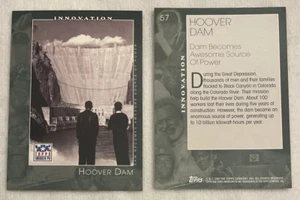 2002 Topps ๐บ๐ธ American Pie #57 ๐บ๐ธ Hoover Dam ๐บ๐ธ Innovation - Picture 1 of 4