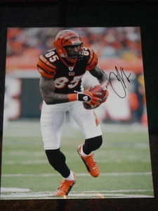 CINCINCINNATI BENGALS CHAD OCHOCINCO JOHNSON FIRMADO HACIENDO CAPTURA 11X14 - Imagen 1 de 1