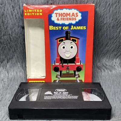 Thomas And Friends Best Of James VHS Tape Limited Edition Train No Toy Included - Image 1 of 4