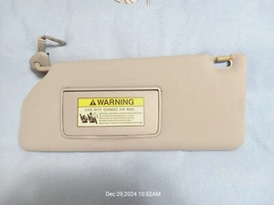 2006-2010 Honda Odyssey Driver Sun Visor Sunvisor Gray Illuminated OEM A02B23044 - Bild 1 von 4