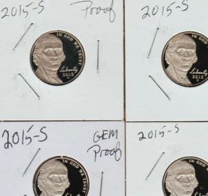 2015 S Jefferson nickelsicher frostig Thomas Münze Edelstein Tom Frost ST Stunden Tony - Bild 1 von 3