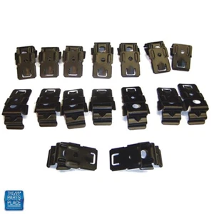 1964-1965 Chevelle Malibu Clips For Convertible Top Boot Set - Picture 1 of 1