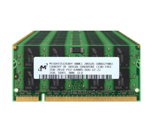 10pcs Micron 2GB 2RX8 DDR2 800MHz PC2-6400S 200PIN SO-DIMM Laptop Memory RAM #02 - Picture 1 of 6