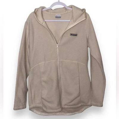 Sudadera con capucha Columbia Ivory Sherpa polar cremallera completa talla XL Foto 1 de 4