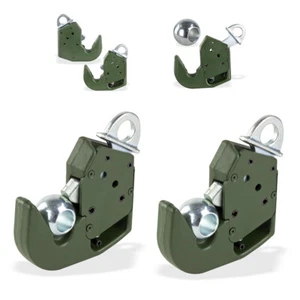 2x Stück Unterlenker Fanghaken Kat I Schnellkuppler mit Kugeln Universal Kat 1 - Bild 1 von 5