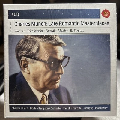 Charles Munch: Late Romantic Masterpieces (7 CD Box Set, 2011) *New*Sealed*RARE* - Image 1 of 4