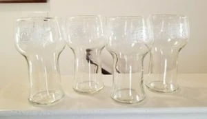 4 Vintage Unique/ Cool 16 oz Taco Bell Clear Pepsi Cola Soda Drinking Glasses - Picture 1 of 9