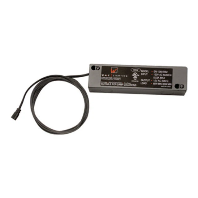 WAC Lighting Black Remote Power Supply 24V 100W AC Class 2, EN-24100-RB2-T - Image 1 of 1