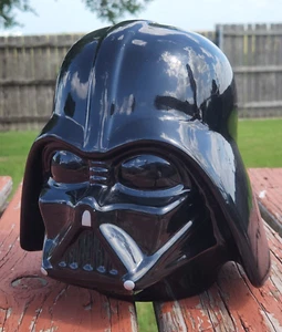 Star Wars Darth Vader Black Helmet Galerie Ceramic Cookie Jar W/ Lid 8"x8"x8" - Picture 1 of 9