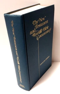The New Testament and Wycliffe Bible Commentary Parallel Edition Hardcover - Picture 1 of 9