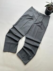 Armani Collezioni Vintage Striped Wool Pants Men’s Size 36