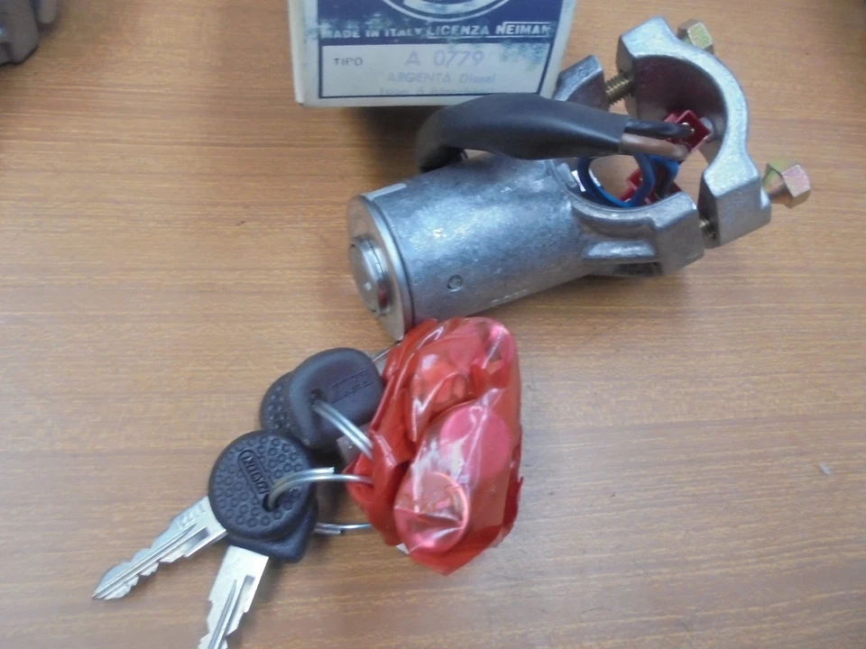 Fiat Argenta Diesel Interrupteur Démarrage Antivol Nouveau + Set Serrures - Photo 1/1