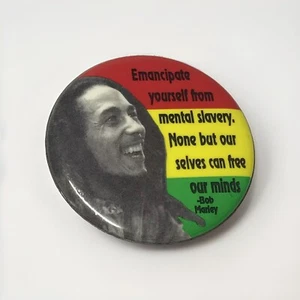 Bob Marley pinback button Collectible - Picture 1 of 4