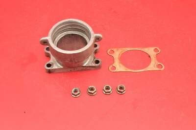 99-02 Kawasaki KX125 KX 125 2000 tubo de escape cilindro brida soporte junta de montaje Foto 1 de 3