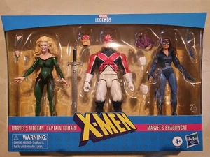 Marvel Legends 6" X-Men Excalibur Paquete de 3 Meggan Captain Britain Shadowcat - Imagen 1 de 4