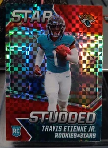 2021 Panini Rookies & Stars #29 Travis Etienne Jr Star Studded Red Plaid Prizm - Picture 1 of 2