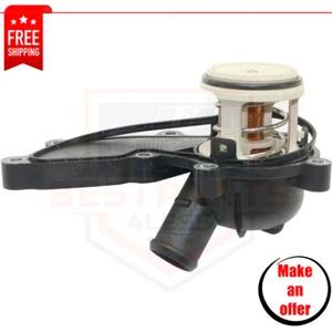 Thermostat Housing black for 2006-2011 Audi A6 Base & 2005-2009 A4 Quattro Base - Picture 1 of 8