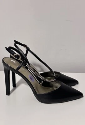 Tacones de tacón NINE WEST Finest punta puntiaguda para mujer talla 8,5 Foto 1 de 4
