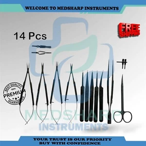 Hand Surgery Basic Set of Micro Surgical Instruments Stainless steel - Picture 1 of 3