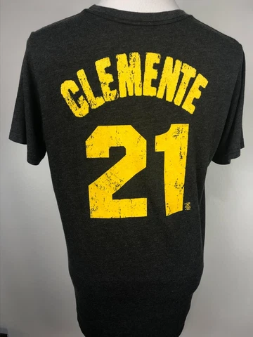 Pittsburgh Pirates MLB #21 Clemente Graphic T-shirt XL EUC Cover