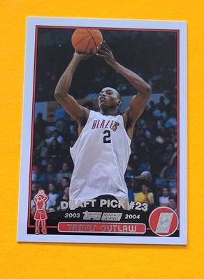2003-04 Topps #243 Travis Outlaw RC - Image 1 of 2