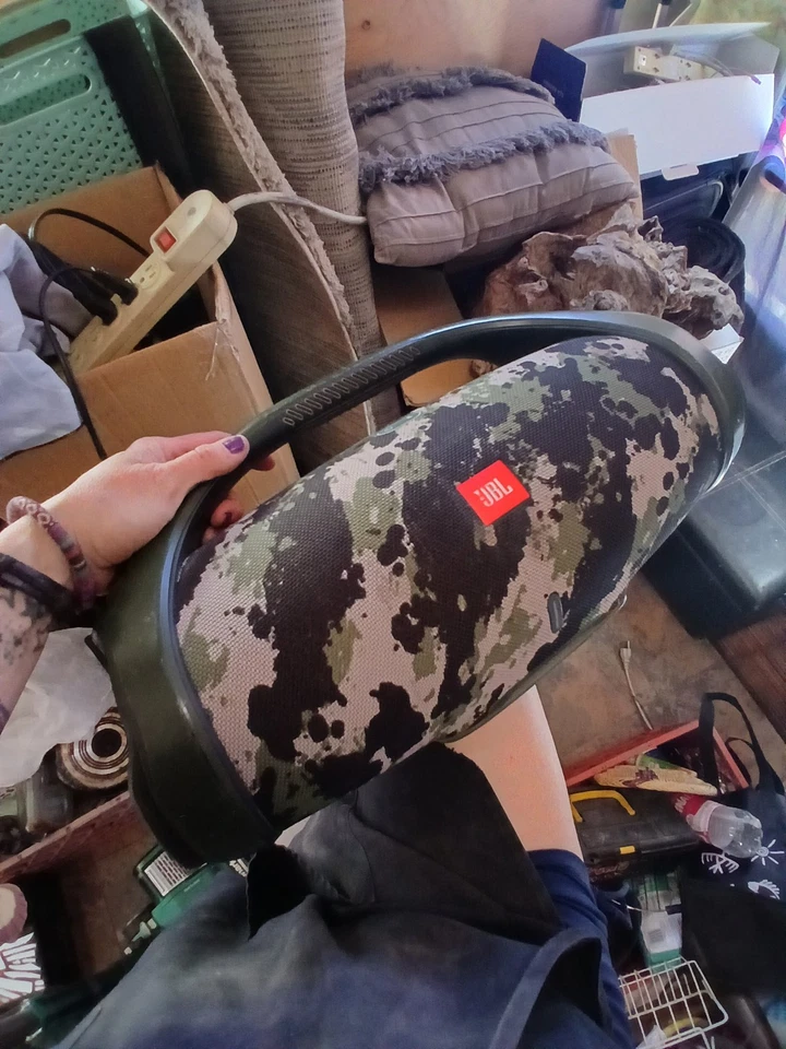 Altavoz portátil Bluetooth JBL Boombox 2 - Squad Foto 1 de 2