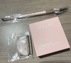 Doll 10 Overarchiever Multi-Dimensional Volume Powder Brows&Hair&Brush -Brunette - Picture 1 of 8