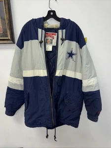 VTG 70's Dallas Cowboys Jacket Puffer Men’s XL Nutmeg by Campri NFL - Picture 1 of 14