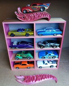 3D gedrucktes Hot Wheels Display und Schild Autos nicht enthalten - Bild 1 von 3