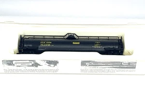 Con-Cor N scale 1/16 001-556101-1 N 60 Ft Tank Car UTLX 64638 - Black LN/Box - Picture 1 of 3
