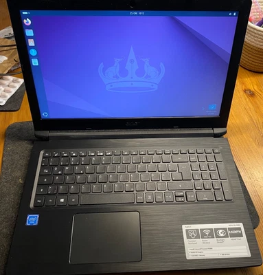 Acer Aspire 3 Laptop Notebook QWERTZ A315-33-C492 Schwarz - Bild 1 von 4