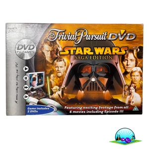 Trivial Pursuit DVD Star Wars Saga Edition Familie Brettspiel - Vollständig - Bild 1 von 9