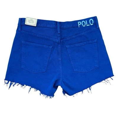 Polo Ralph Lauren Cobalt Blue Denim Shorts Women’s 30 32X3 Crosby Relaxed Jorts - Image 1 of 4
